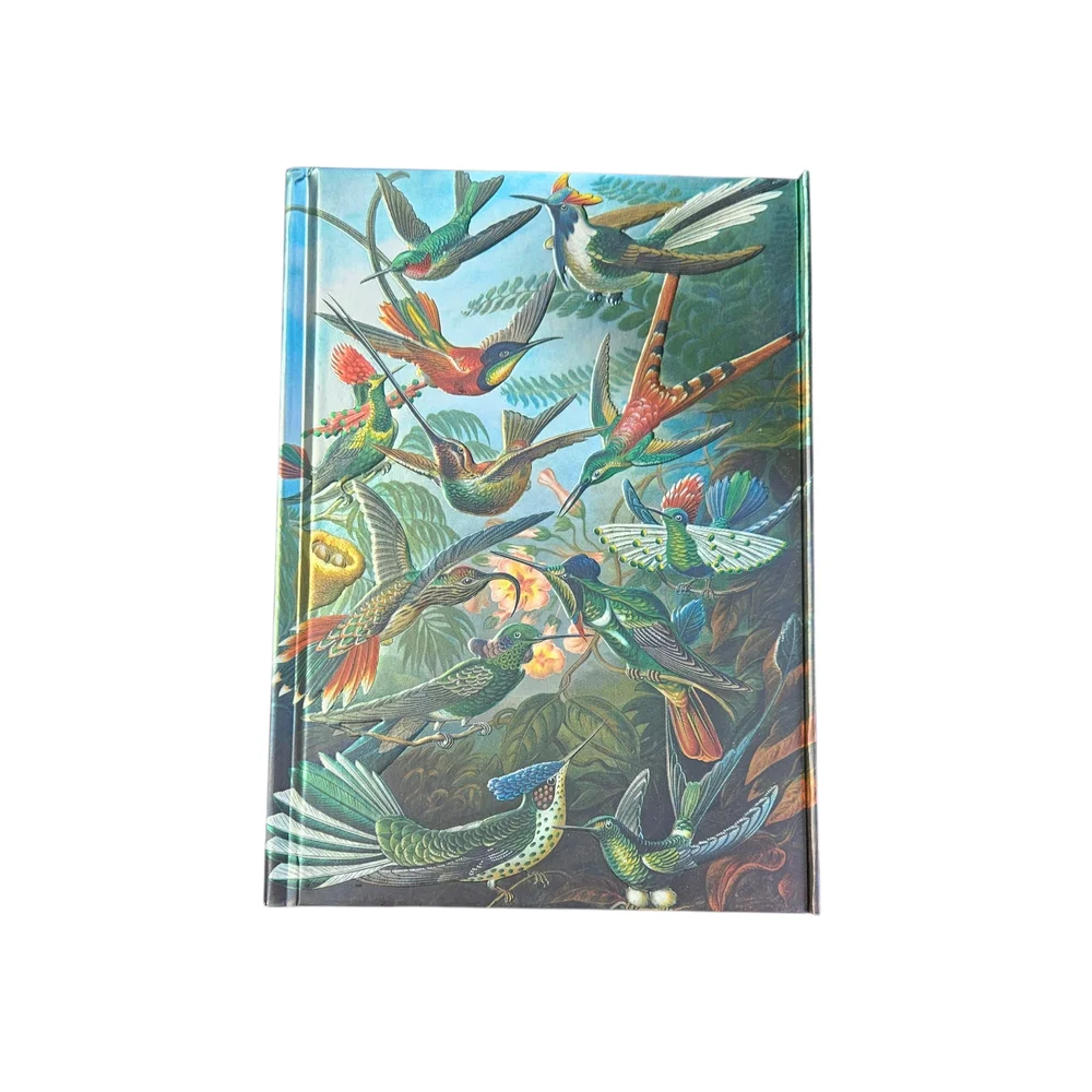 NWT - Ernst Haeckel - Hummingbird Art Hardcover Journal Notebook